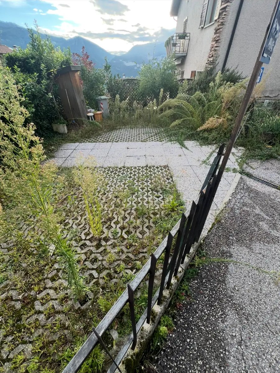 Lavoro prima dell'intervento di Ultimo Giardiniere